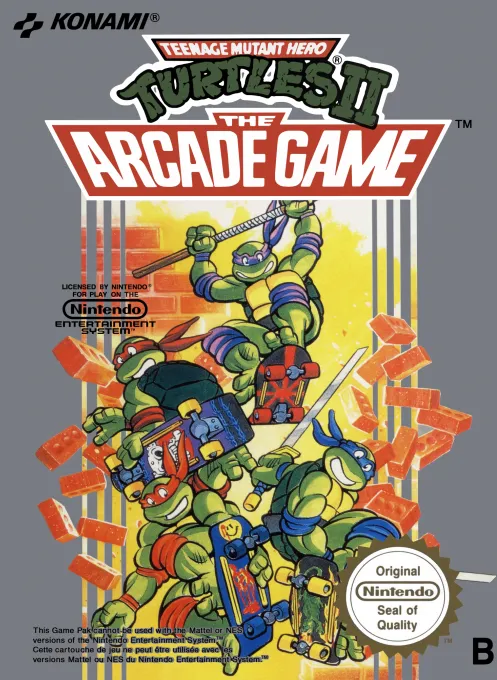 Teenage Mutant Ninja Turtles II - The Arcade Game (Asia) (En) (Unlicensed)